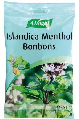 Islandica menthol kurkkupastilli